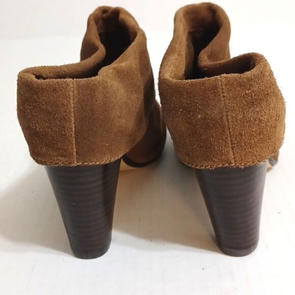 Steve Madden P-Jan brown suede booties  Size 10 - Picture 5 of 9